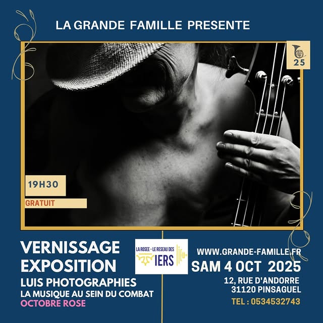 Vernissage exposition Luis Photographies — Octobre Rose