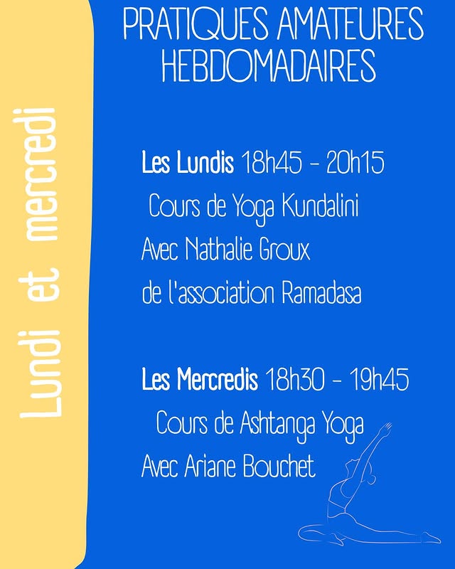 Cours de Yoga Kundalini — Les lundis (avec Nathalie Groux)