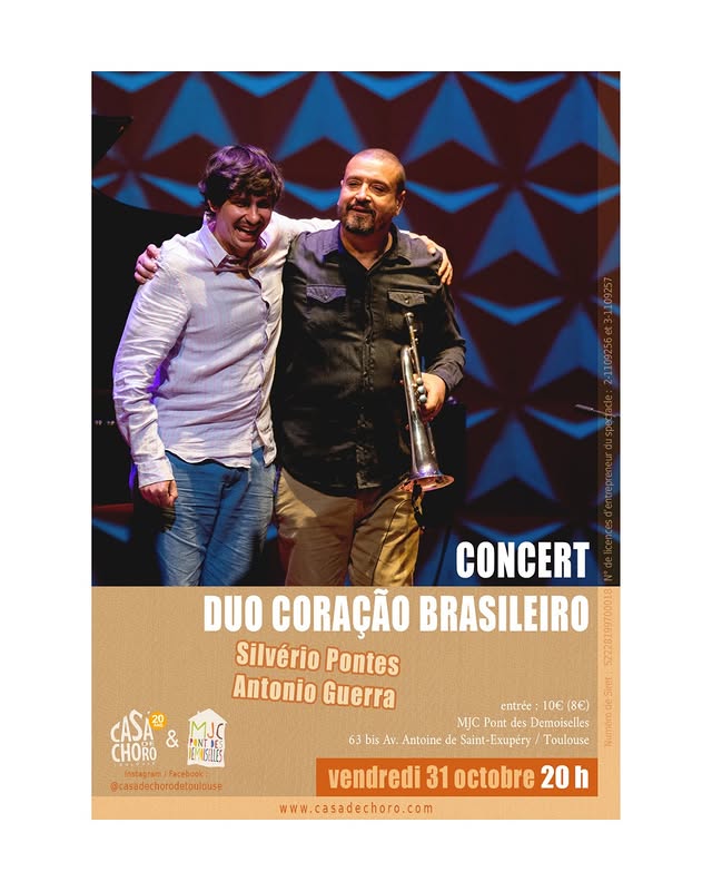 Concert - Duo Coração Brasileiro (Silvério Pontes & Antonio Guerra)
