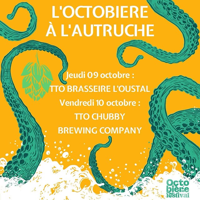 Octobière à L’Autruche — TTO Brasserie L'Oustal
