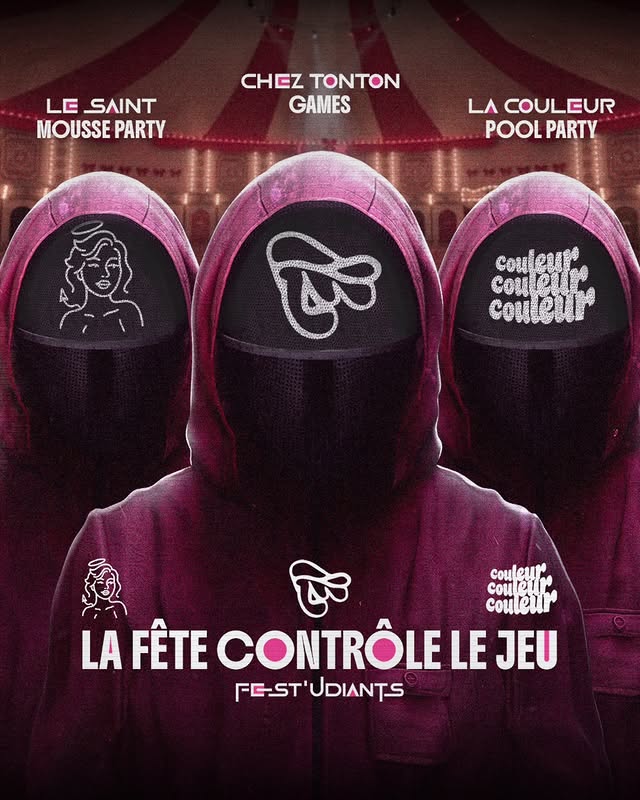 La fête contrôle le jeu — Fest'udiants