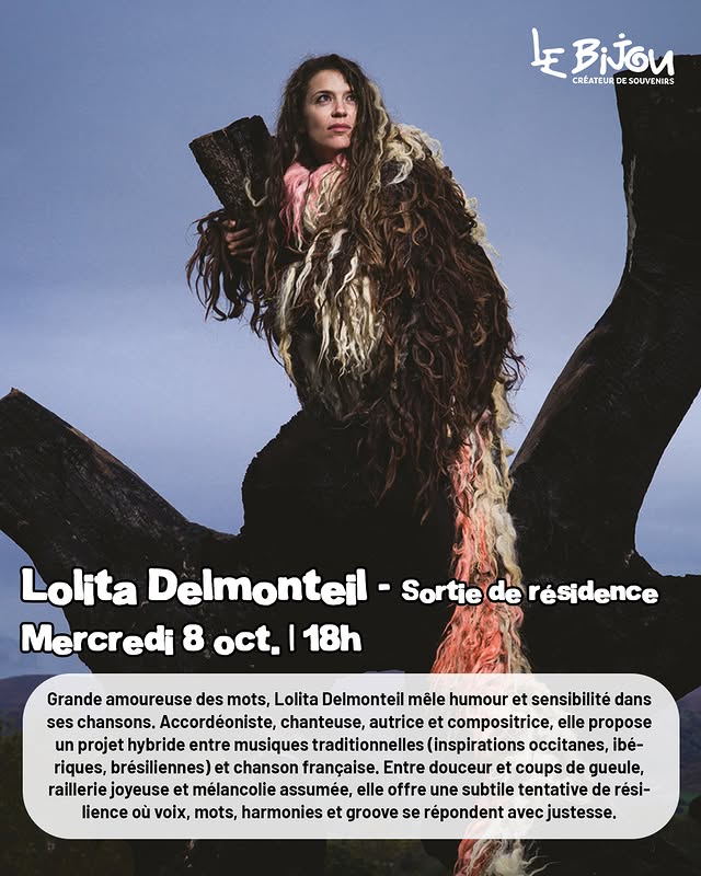 Lolita Delmonteil — Sortie de résidence