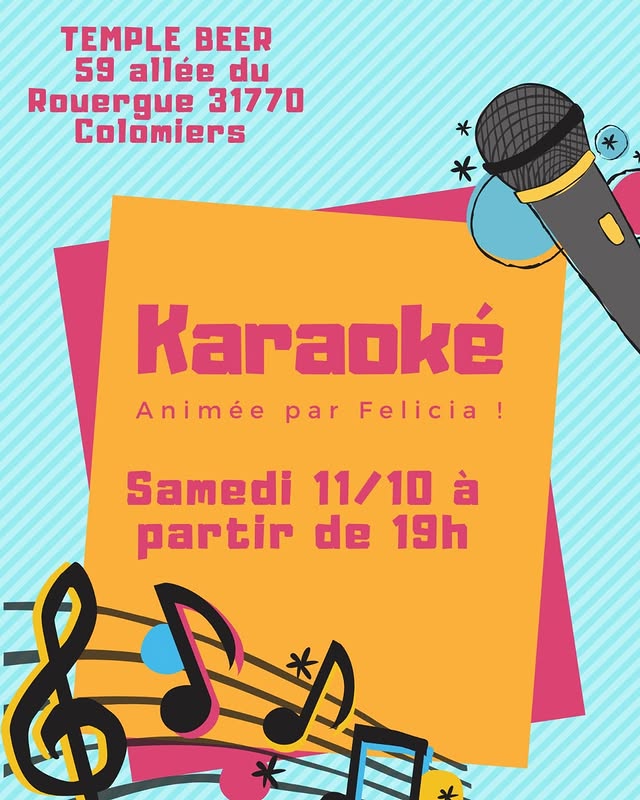 Karaoké animé par Felicia