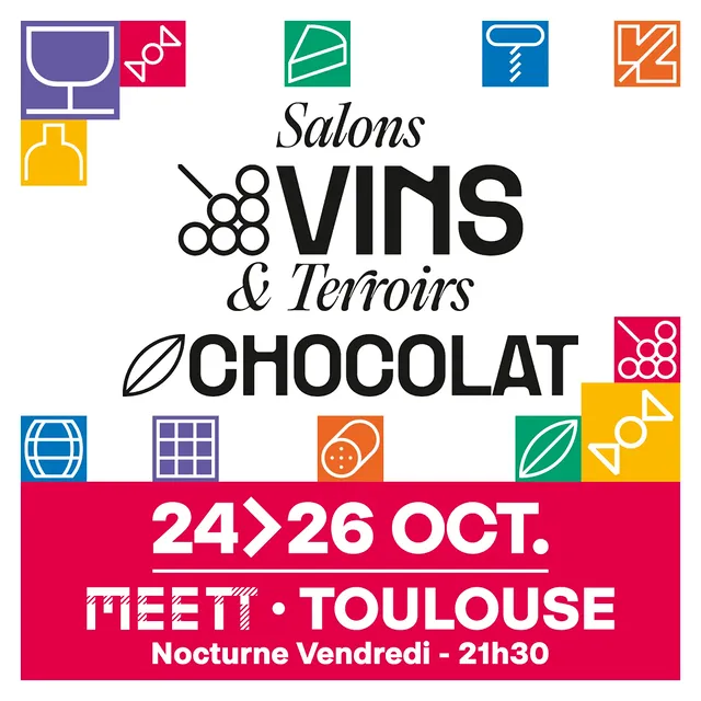 Salons Vins & Terroirs et Chocolat & Gourmandises