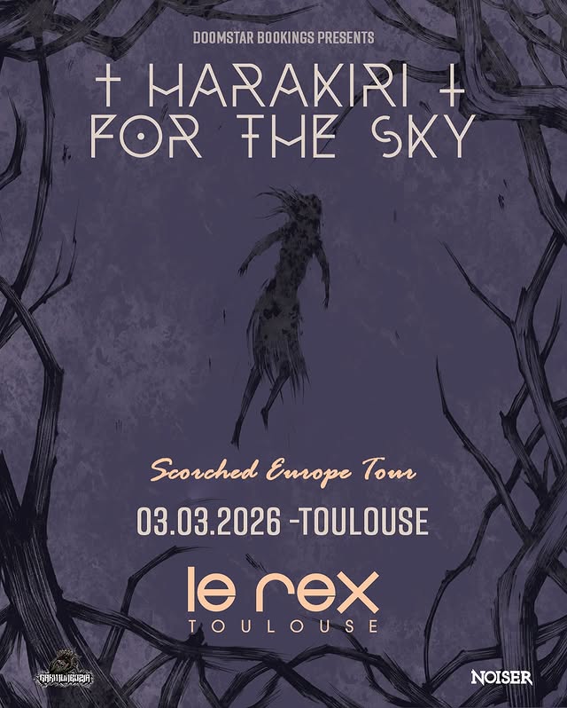 Harakiri For The Sky - Scorched Europe Tour (Le Rex, Toulouse)