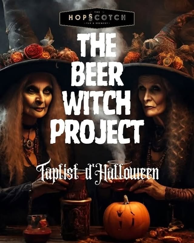 THE BEER WITCH PROJECT : Taplist d'Halloween
