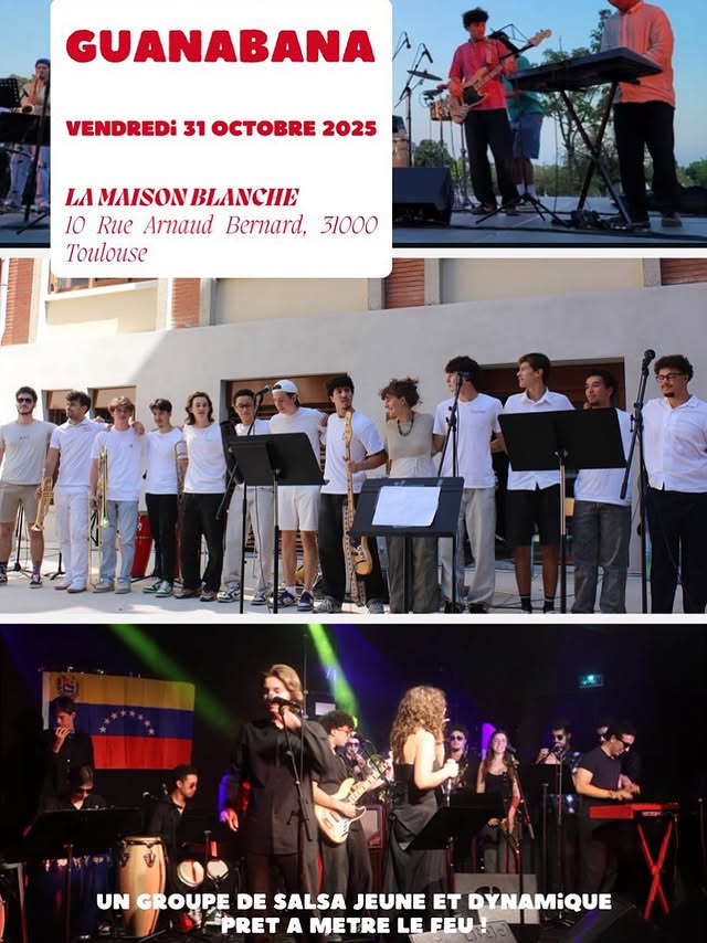 Guanabana en concert — La Maison Blanche