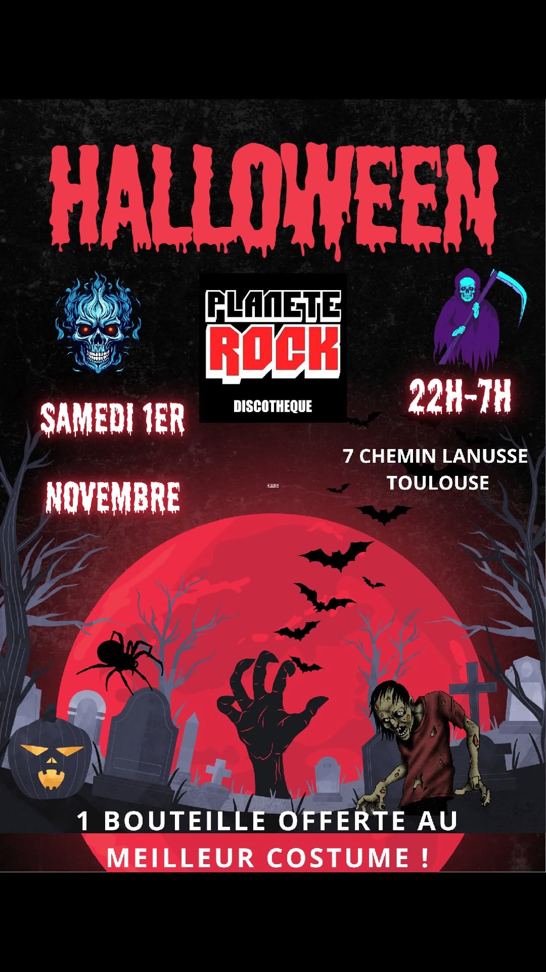 Halloween à la Planète Rock