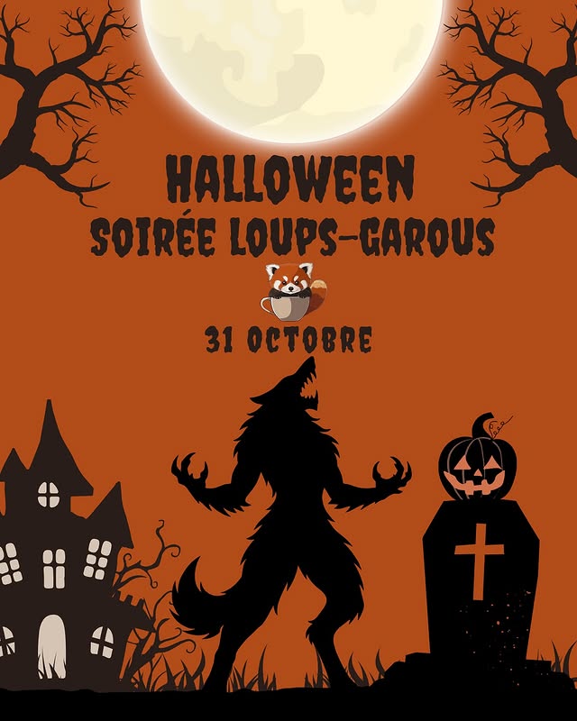 Halloween — Soirée Loups-Garous (Café Roux)