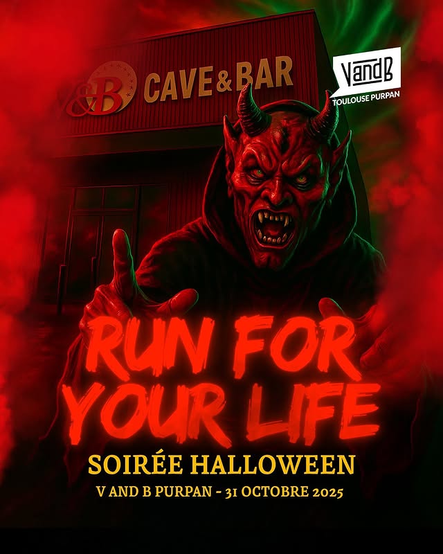 Soirée Halloween — Run For Your Life (V and B Purpan)