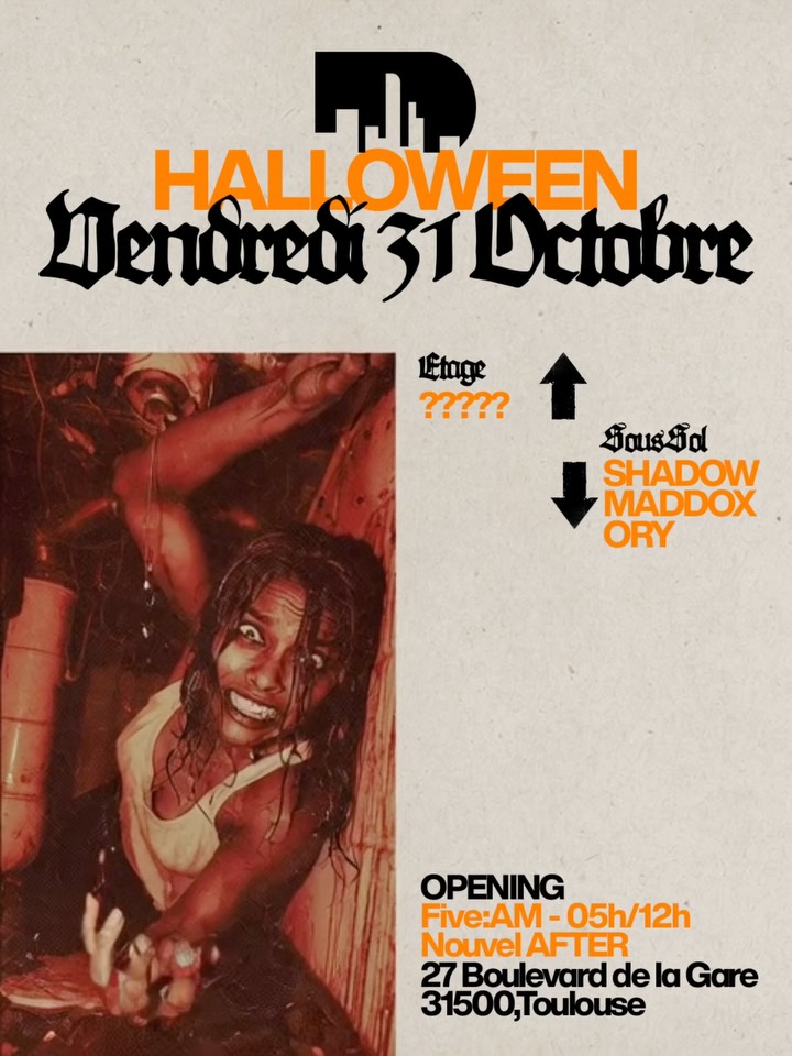 Vendredi 31/10 - Halloween — Étages (Downtown) (line-up non communiqué)