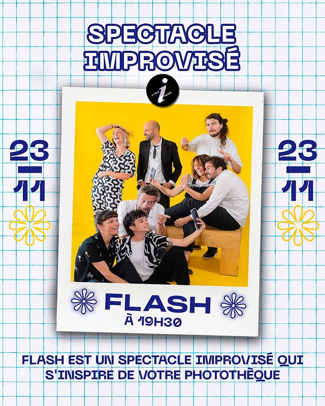 SPECTACLE IMPROVISÉ «FLASH»