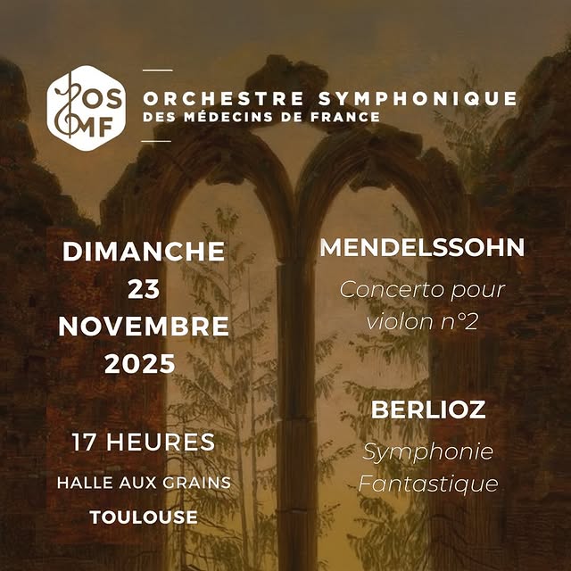 Concert - Orchestre Symphonique des Médecins de France (Mendelssohn, Berlioz)