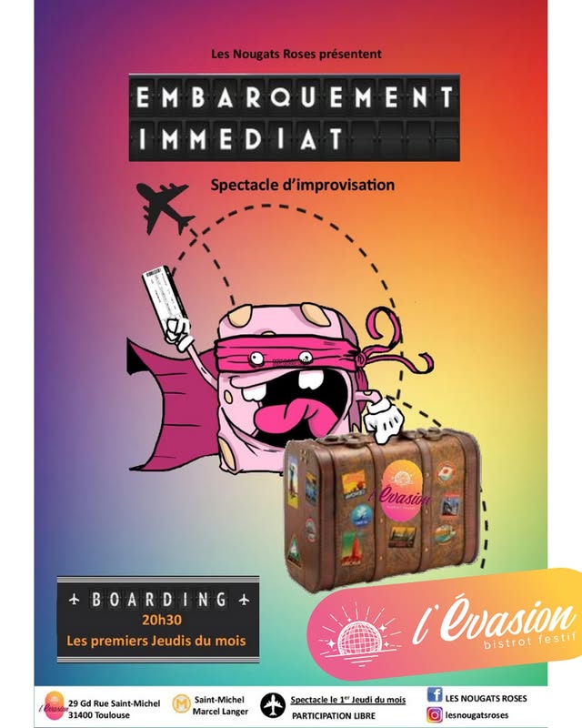 Embarquement Immédiat (spectacle d'improvisation)