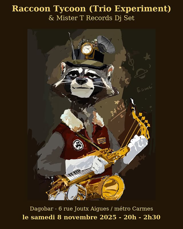 Raccoon Tycoon (Trio Experiment) & Mister T Records Dj Set