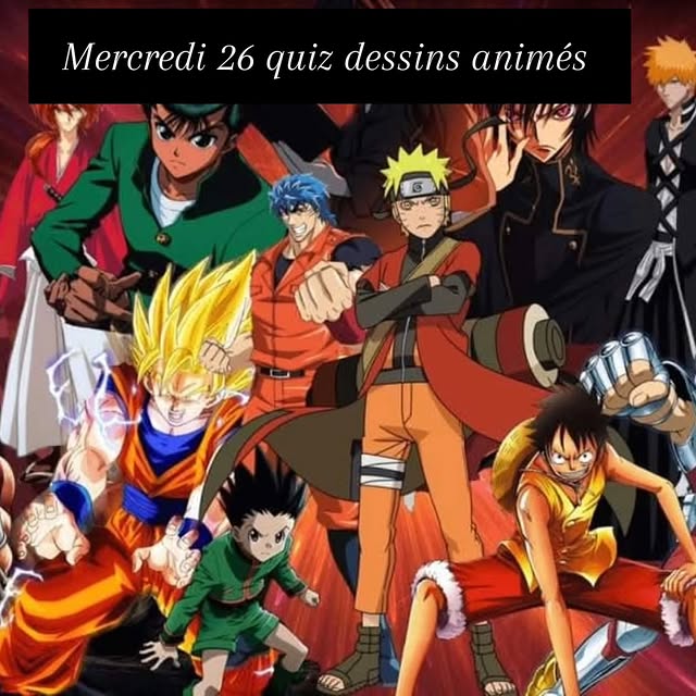 Quiz dessins animés