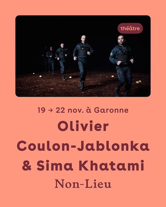 Non-Lieu — Olivier Coulon-Jablonka & Sima Khatami