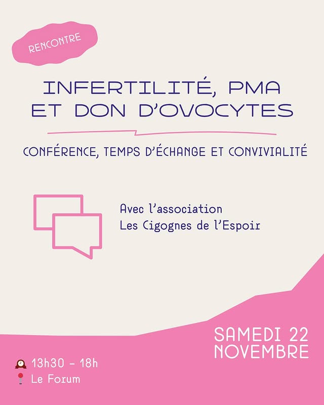 Infertilité, PMA et Don d’Ovocytes - Rencontre avec l’association Les Cigognes de l’Espoir