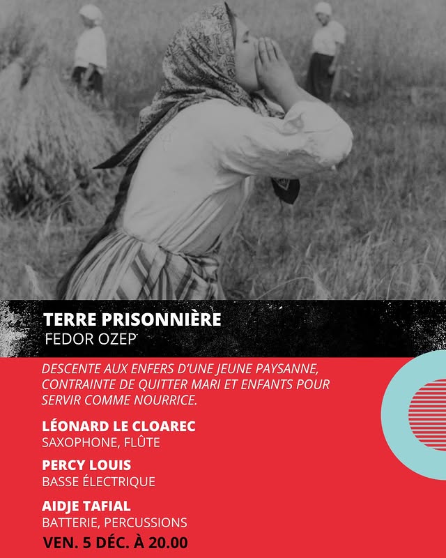 TERRE PRISONNIÈRE (ciné-concert)