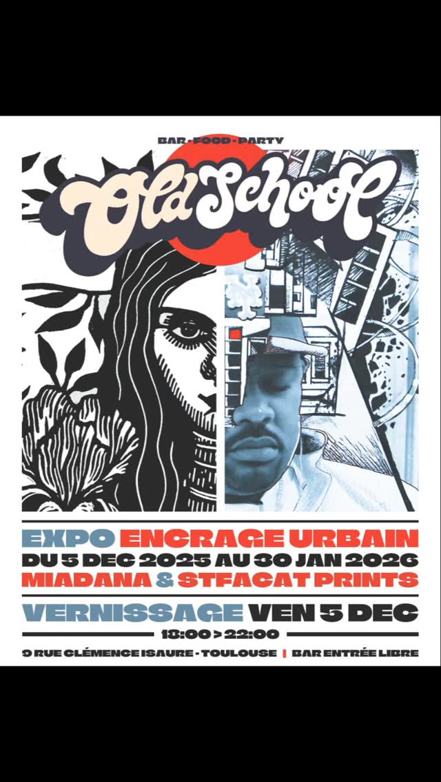 Vernissage - Expo Encrage Urbain (Miadana & Stfacat Prints)