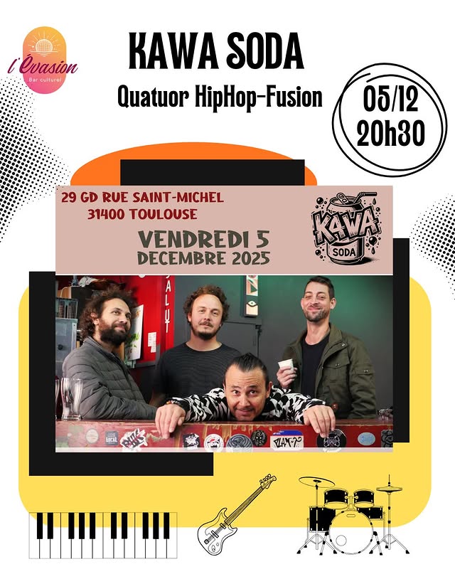Kawa Soda — Quatuor Hip-hop Fusion