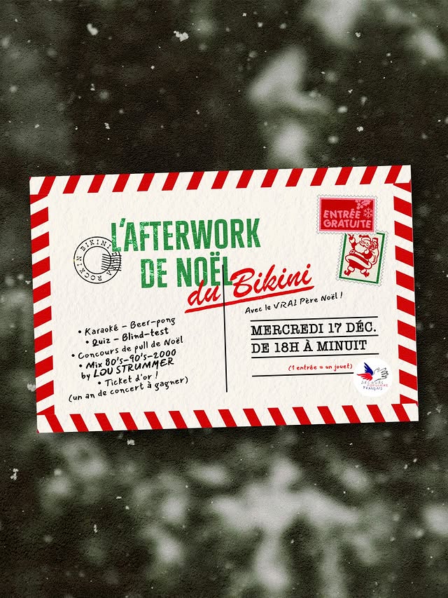 L'Afterwork de Noël du Bikini
