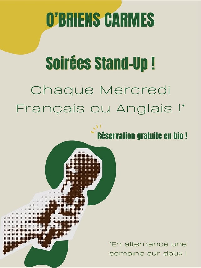 Soirées Stand-Up (hebdomadaire) - O'Briens Carmes
