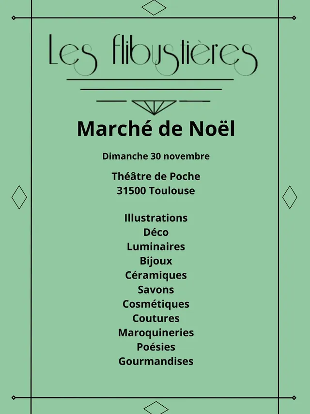 Marché de Noël — Les flibustières (Théâtre de Poche)