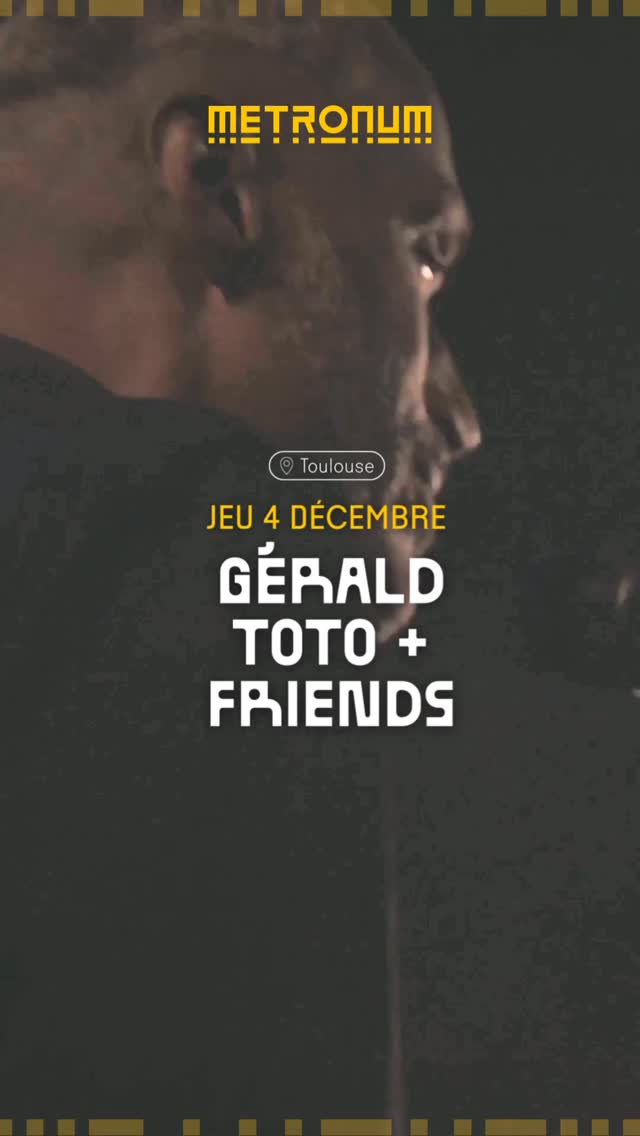 Are You Experienced — Gérald Toto + Friends (4ᵉ édition)