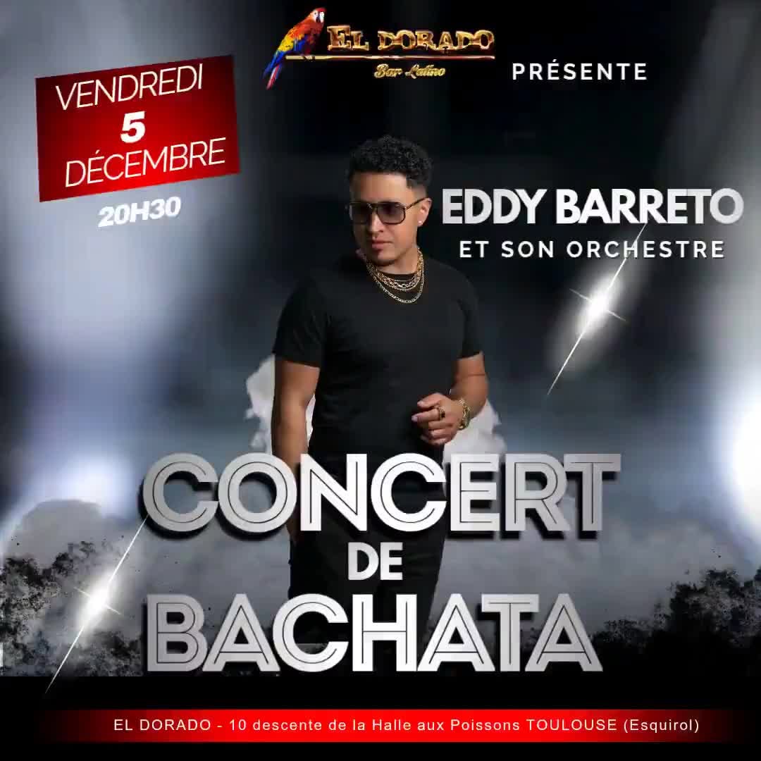 Concert de Bachata — Eddy Barreto et son orchestre