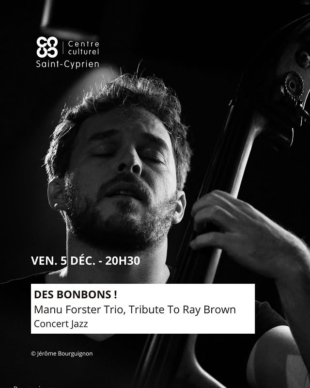 Manu Forster Trio – Tribute to Ray Brown
