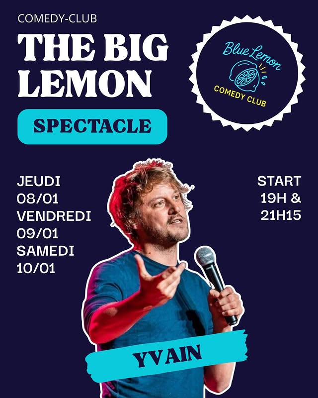 YVAIN – Pas Courageux (one-man-show)