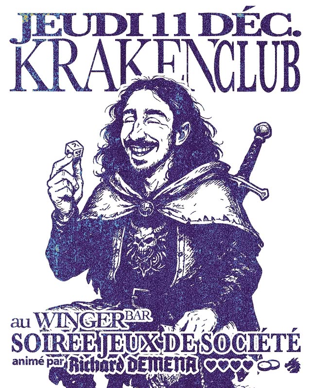 KRAKENCLUB — Soirée Jeux de Société
