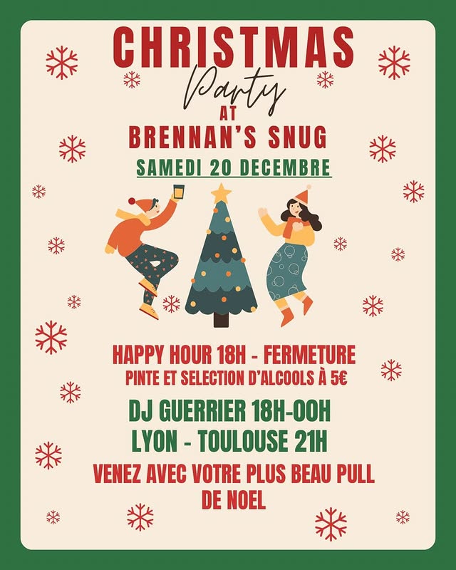 Christmas Party at Brennan's Snug