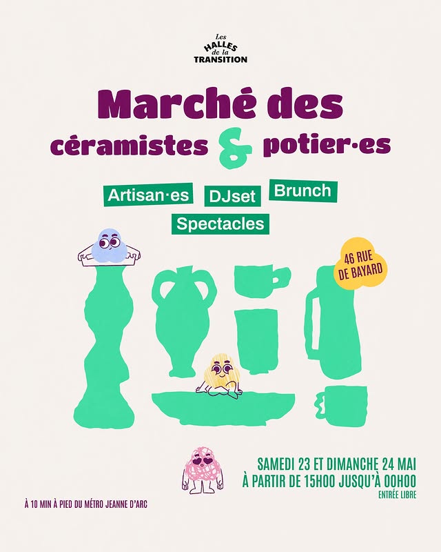 Marché des céramistes & potier·es