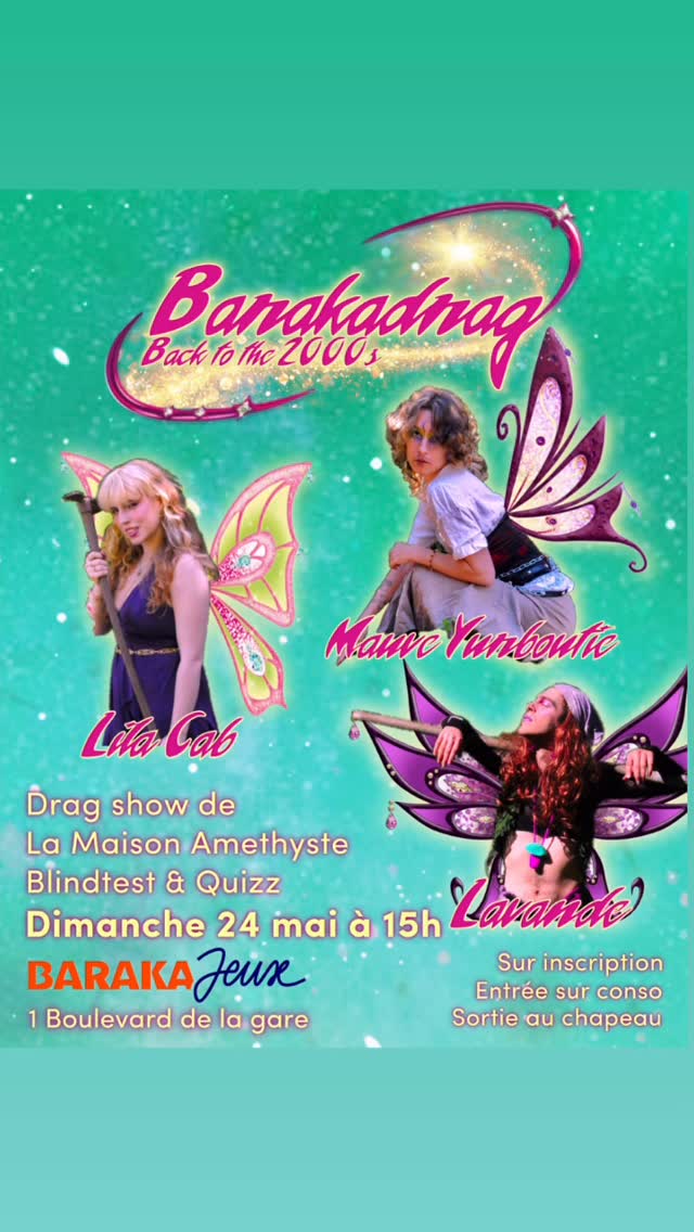 Barakadrag — Drag Show & Blindtest (Back to the 2000s)