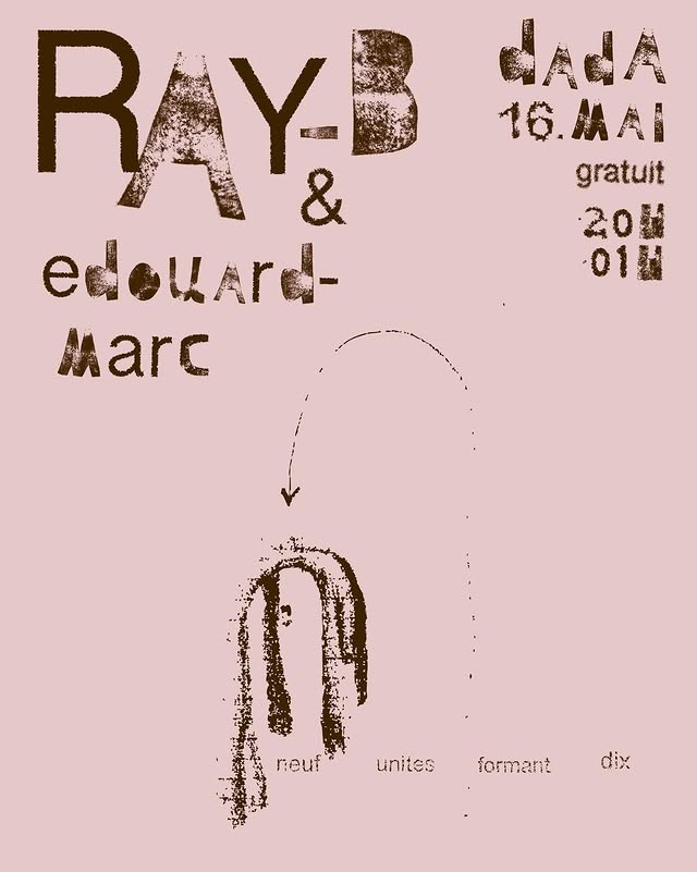 Session d'écoute & live — Ray B & edouard-marc (sortie album “Neuf unités formant dix”)