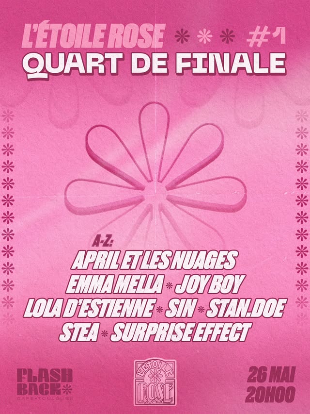 Quart de finale — L'Étoile Rose (26 mai 2026)