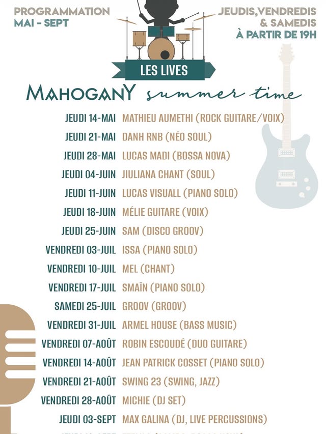 Smaïn - live au Mahogany Summertime
