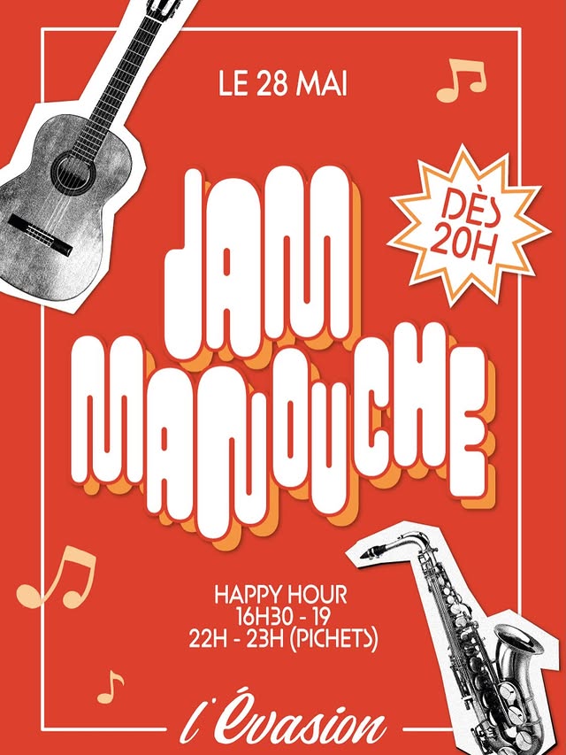 Jam manouche à L'Évasion