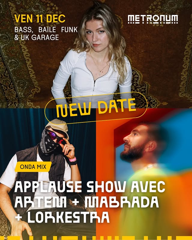 Applause Show — Onda Mix (avec Artem, Mabrada & Lorkestra)