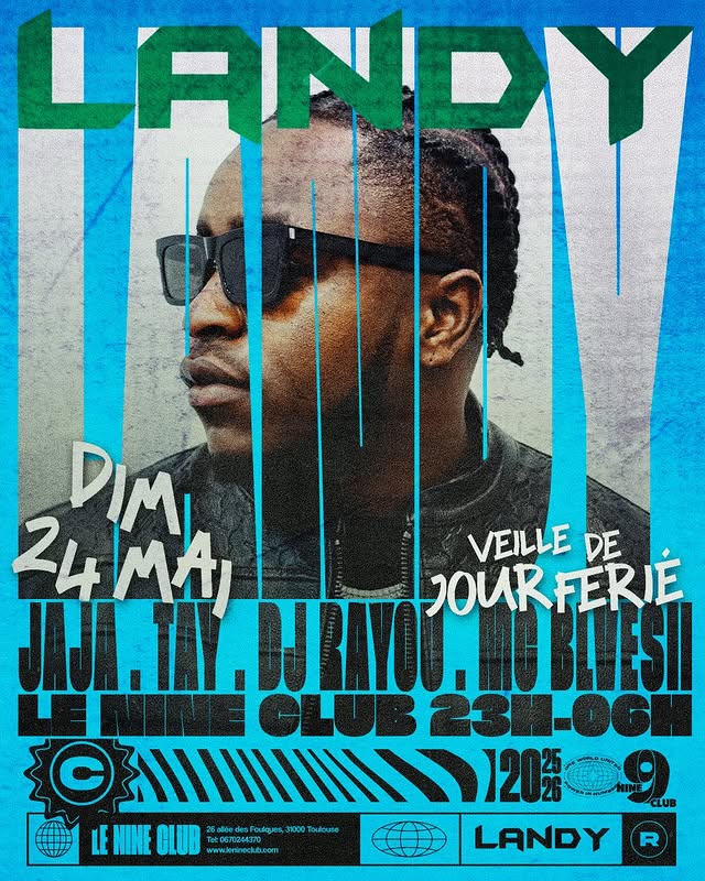 LANDY - Showcase au Le Nine Club