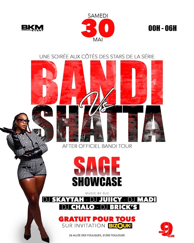 BANDI VS SHATTA – After officiel BANDI Tour (SAGE showcase)