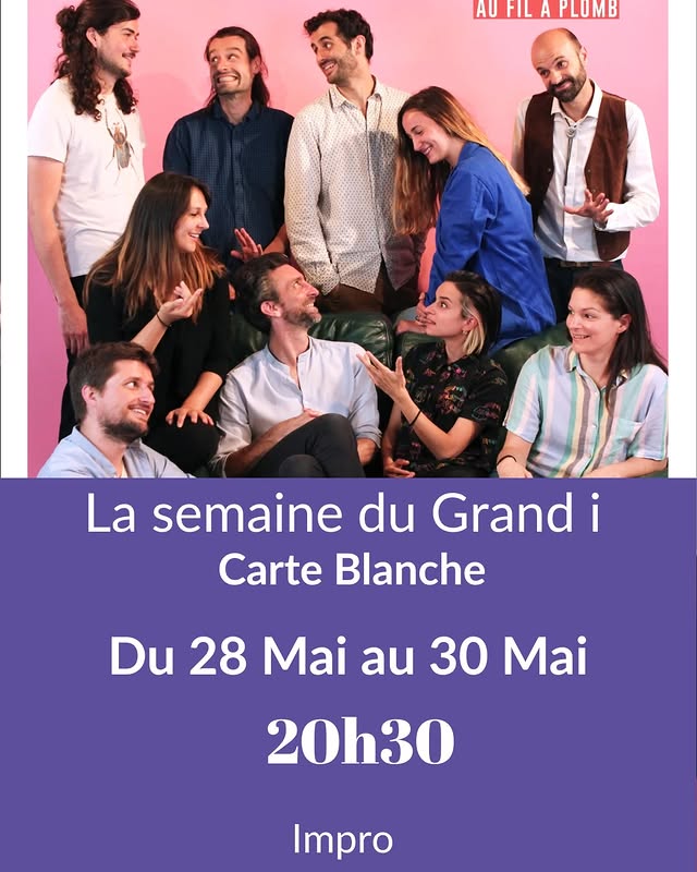 La semaine du Grand i — Carte Blanche