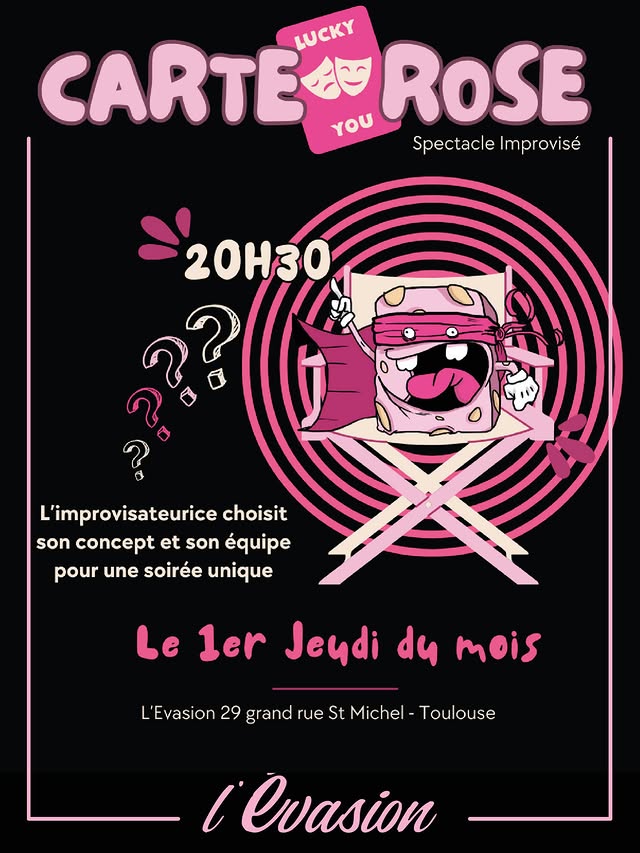 CARTE ROSE