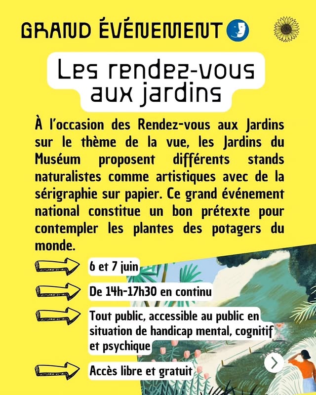 Les Rendez-vous aux jardins (Jardins du Muséum)