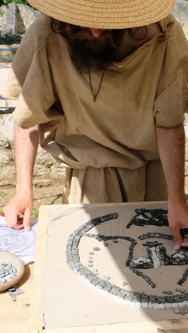 Rendez-vous d'histoire vivante — atelier mosaïque romaine
