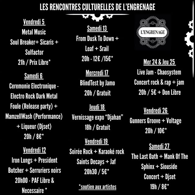 Soirée Rock + Karaoké rock — Saints Decays + Jaf