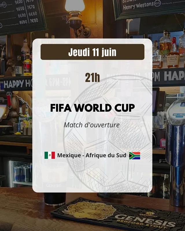 FIFA World Cup — Mexique vs Afrique du Sud (match d'ouverture)