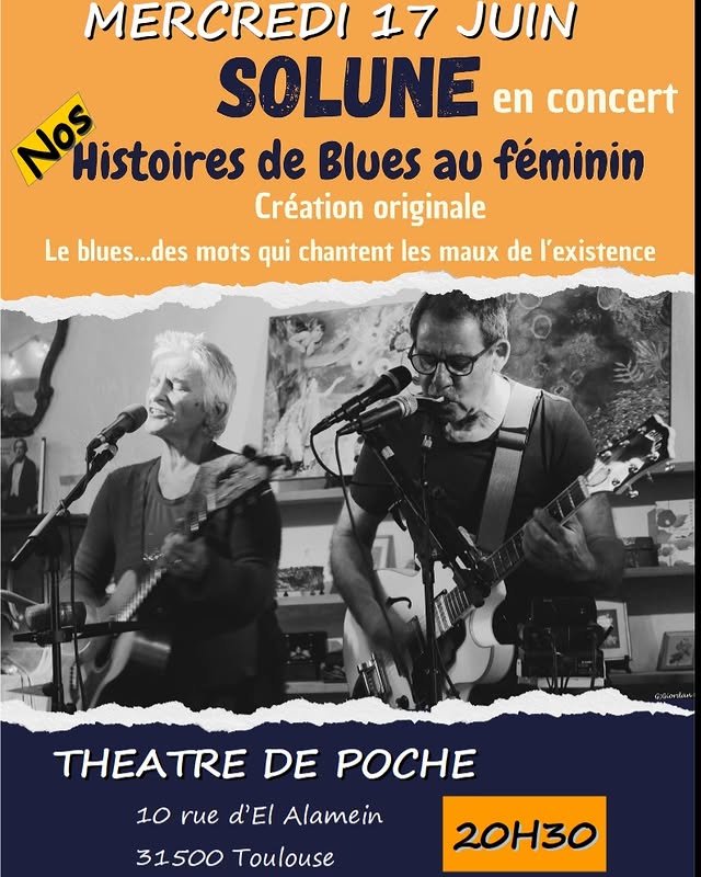 Nos histoires de blues au féminin — Solune